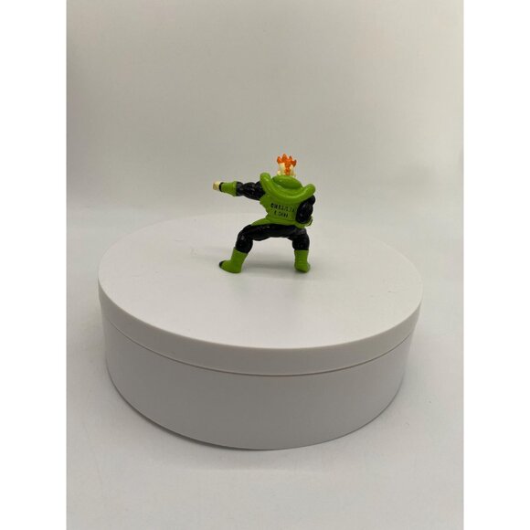 Vintage 1996 Dragon Ball Z Android 16 Mini Figurine Toy - Rare Bandai Toys - Picture 4 of 7